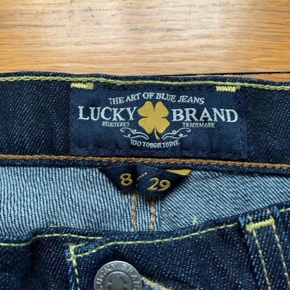 Lucky Brand dark wash jeans - Picture 2 of 4